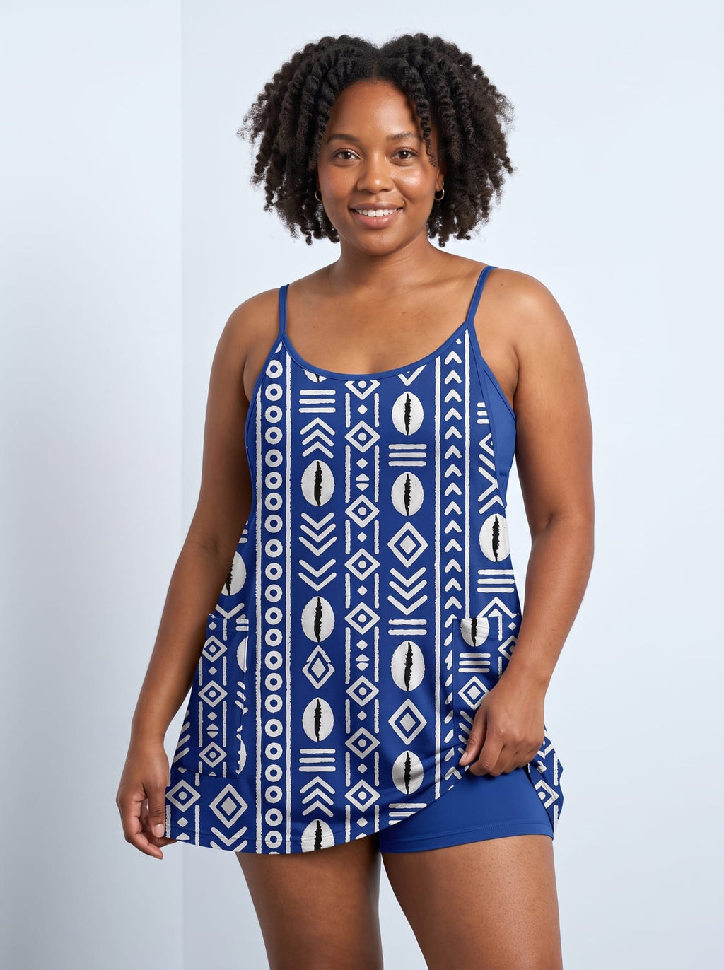 'Oshun' Built-in Mini Dress