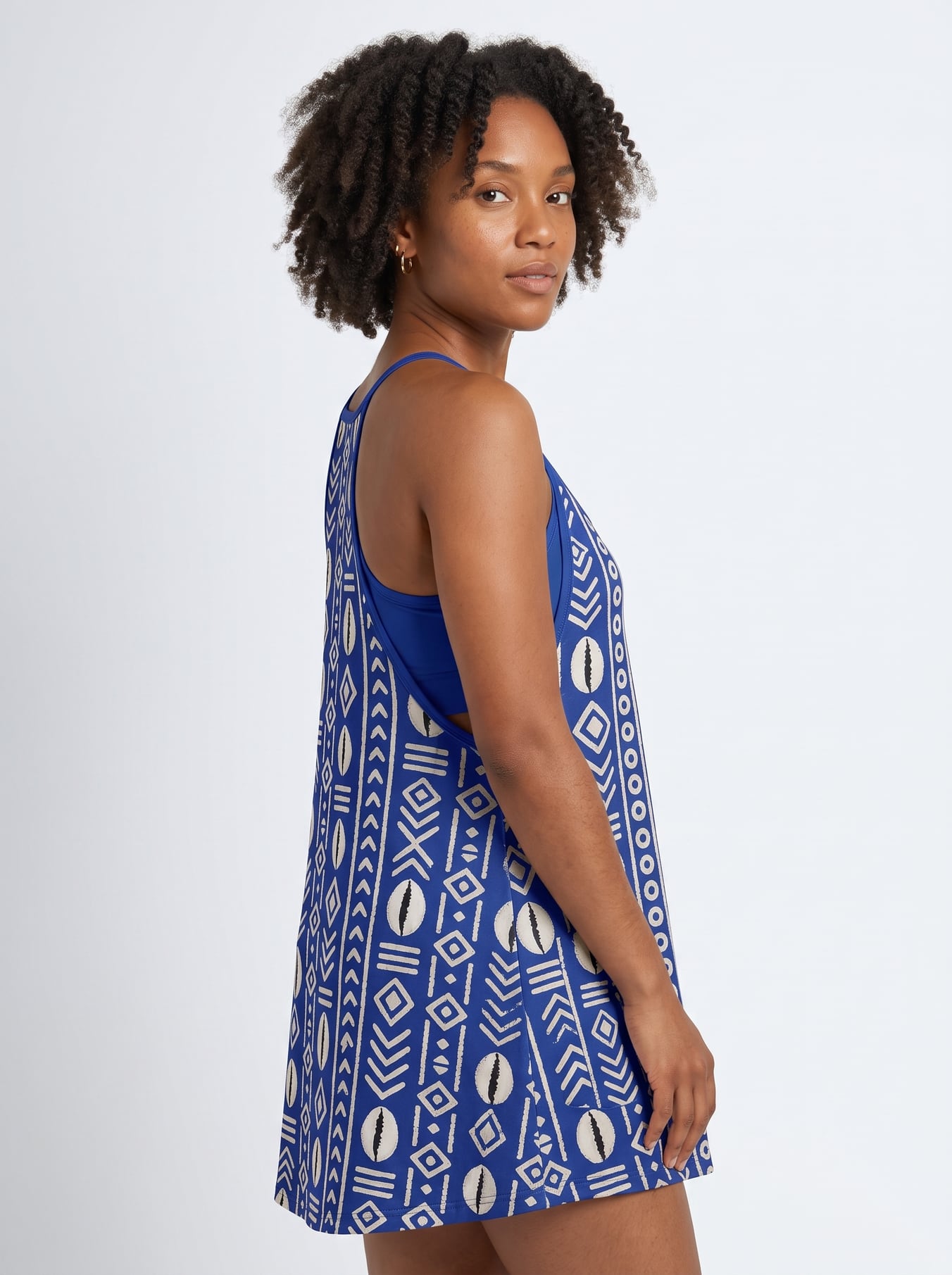'Oshun' Built-in Mini Dress