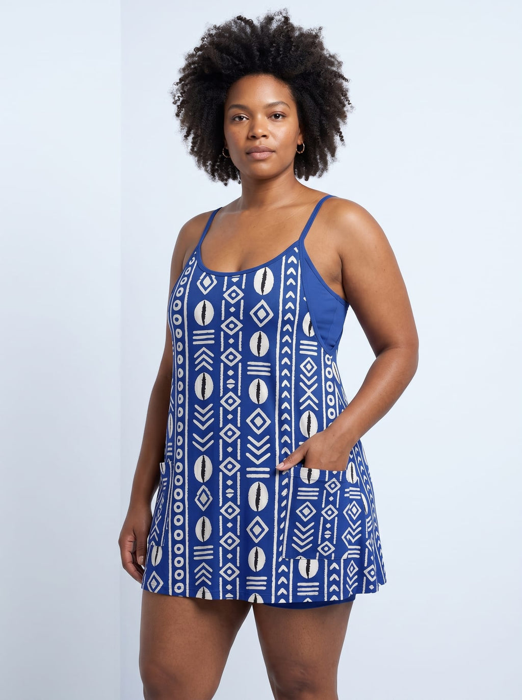 'Oshun' Built-in Mini Dress