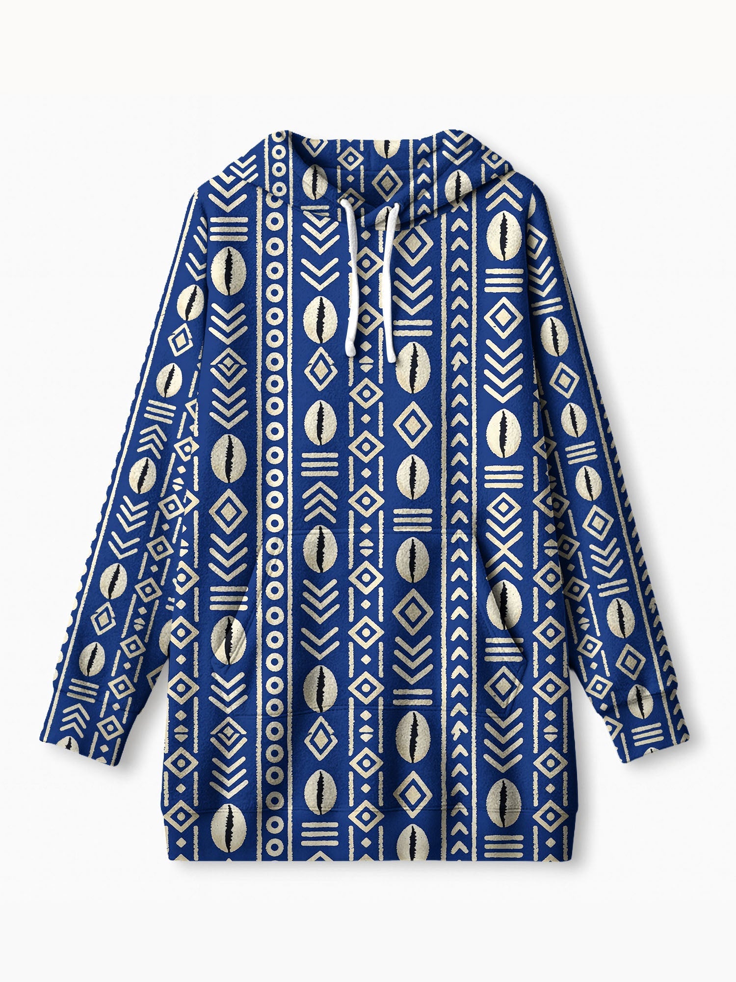 'Oshun' Royal Blue Blanket Hoodie
