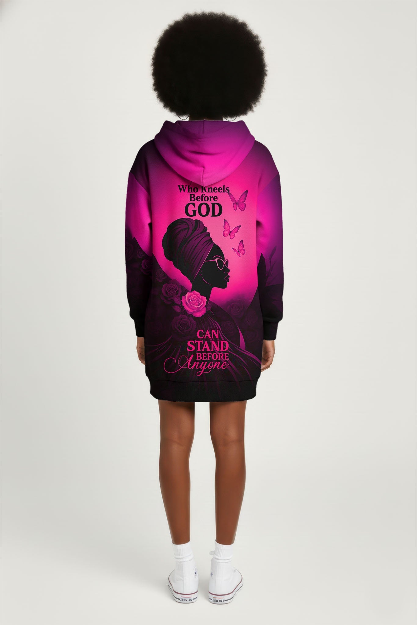 'Selah' Pink Hoodie Dress