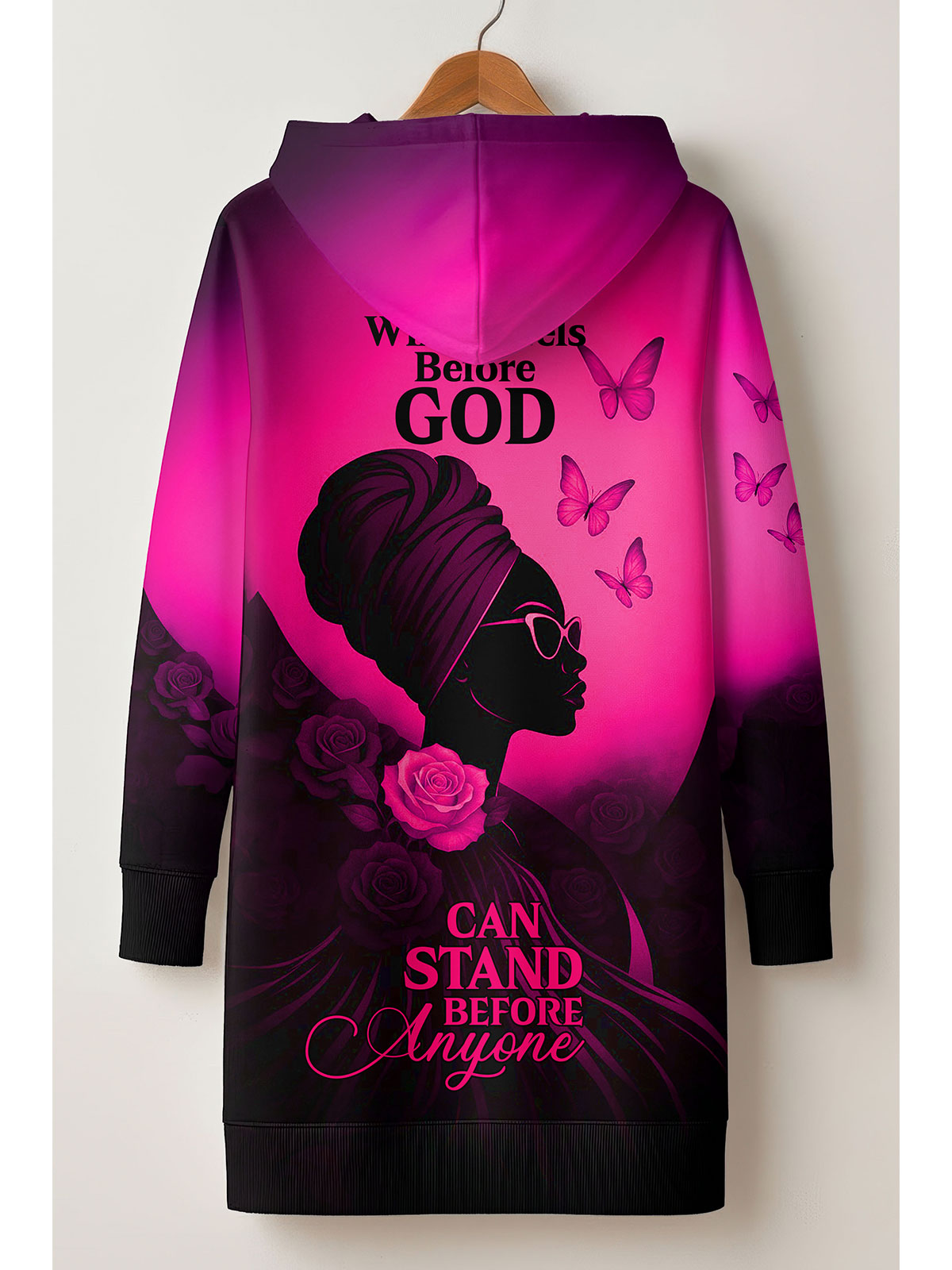 'Selah' Pink Hoodie Dress