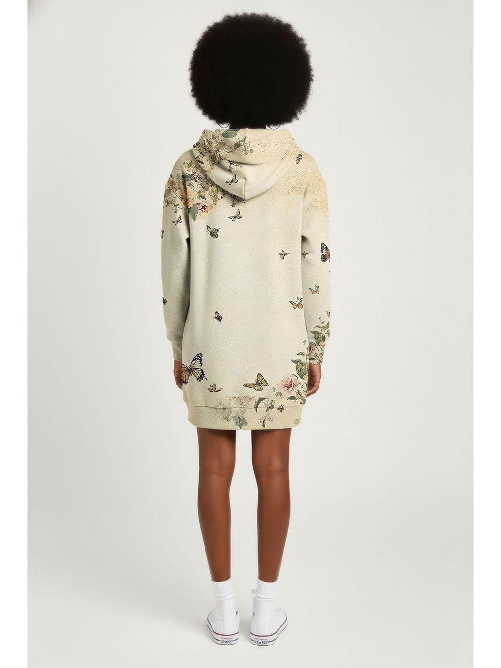 Gorgeous Black Queen Hoodie Dress