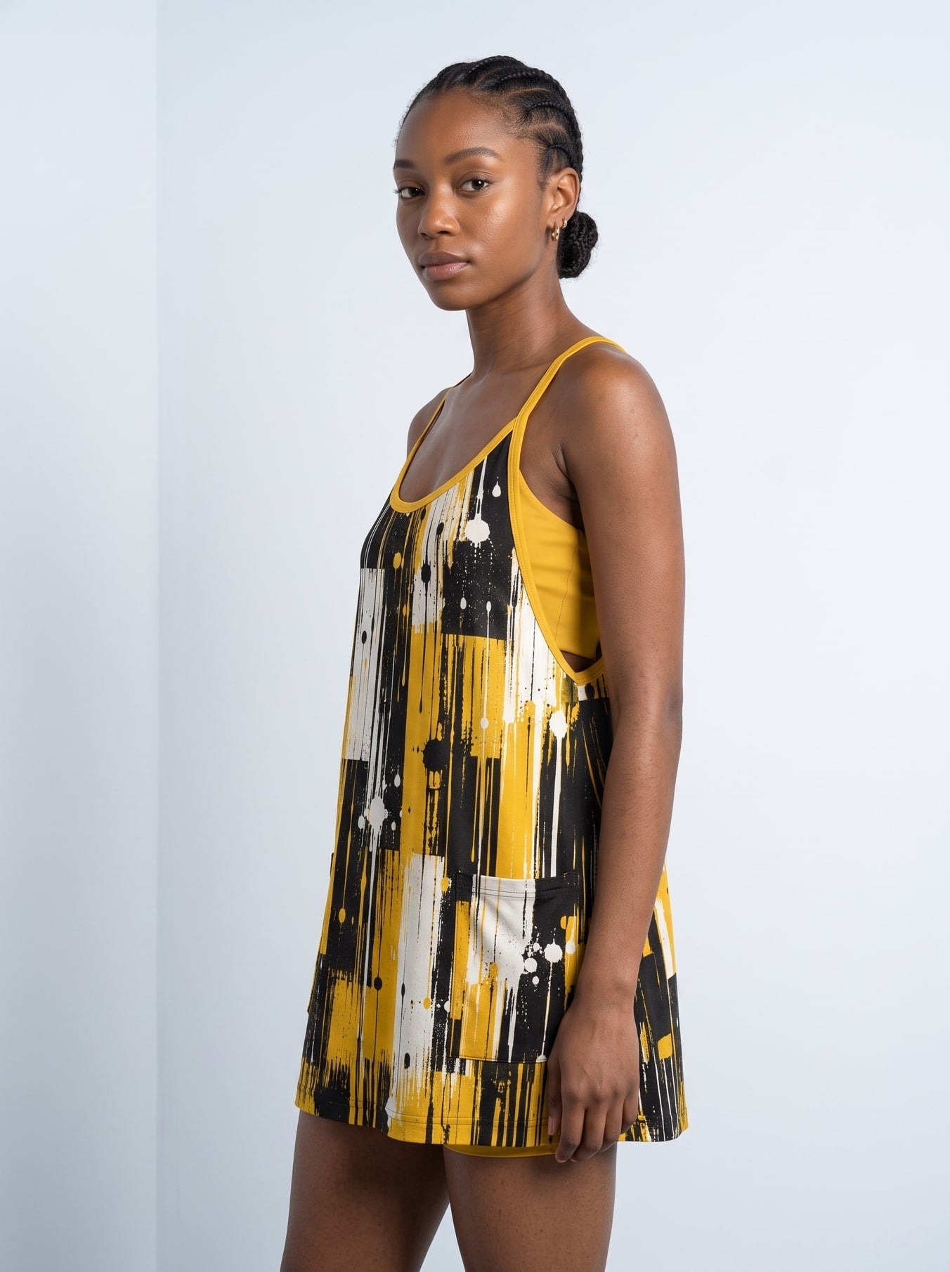 'Mvua' Built-in Mini Dress