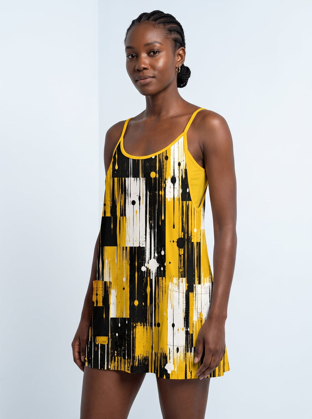 'Mvua' Built-in Mini Dress