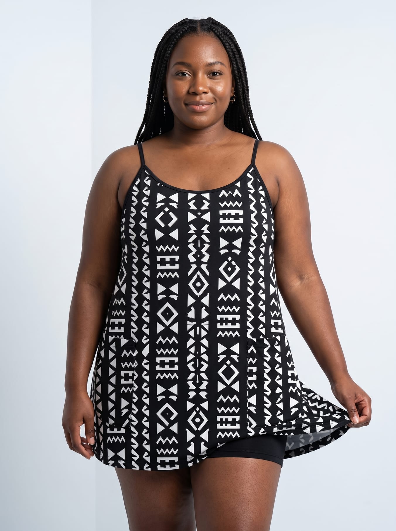 'Kuba' Built-in Mini Dress