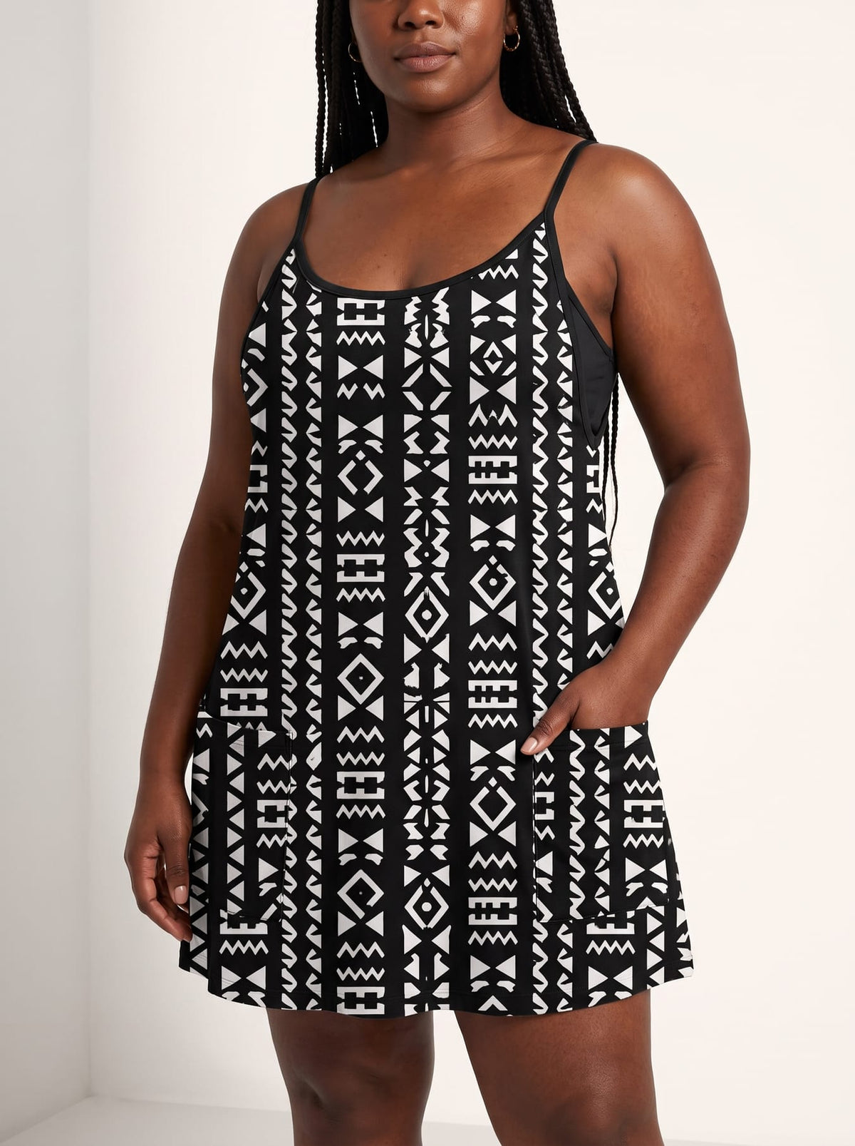 'Kuba' Built-in Mini Dress