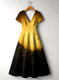 'Selah' Short Sleeve Maxi Dress