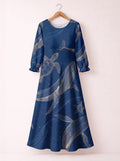 'Pwani' Long Sleeve Maxi Dress