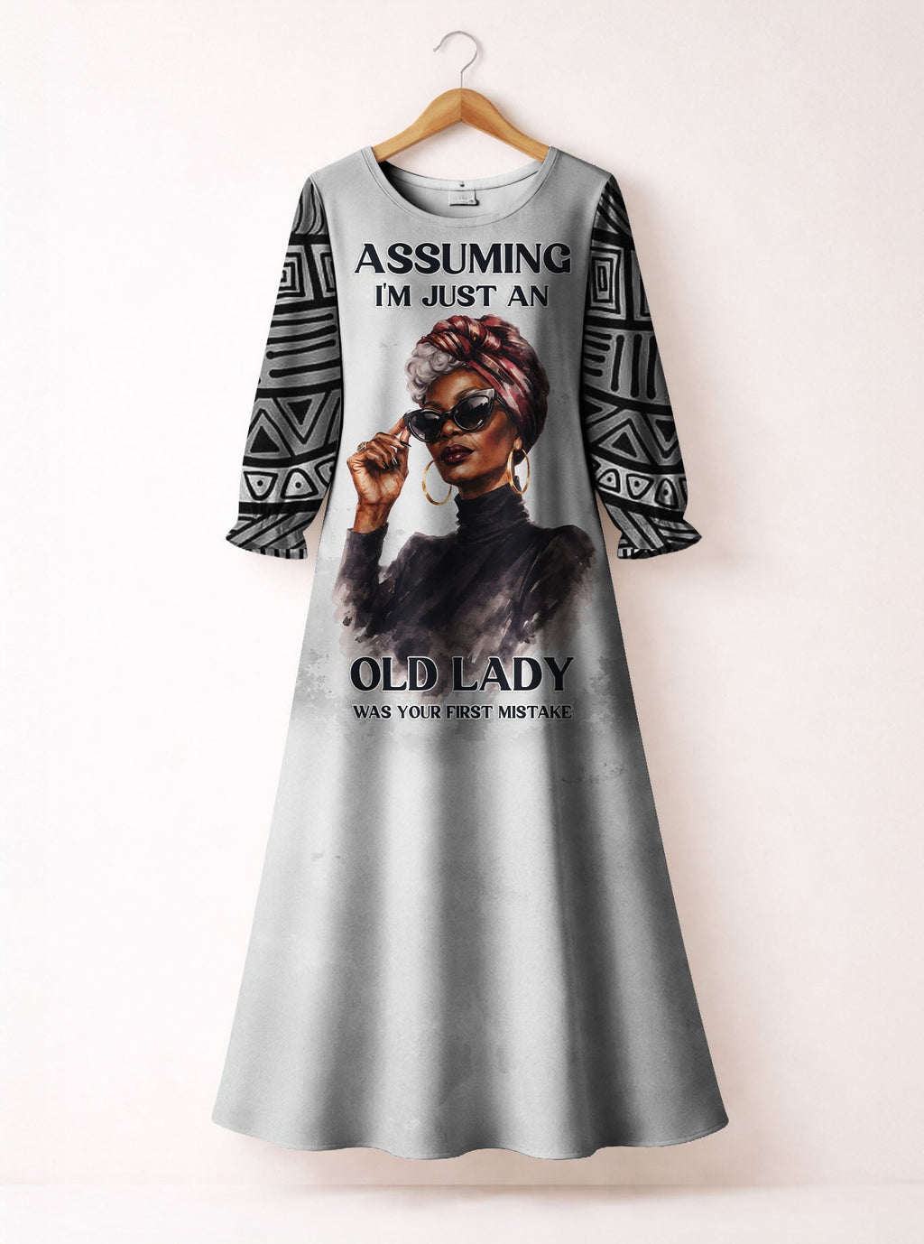 Seasoned Long Sleeve Maxi Dress