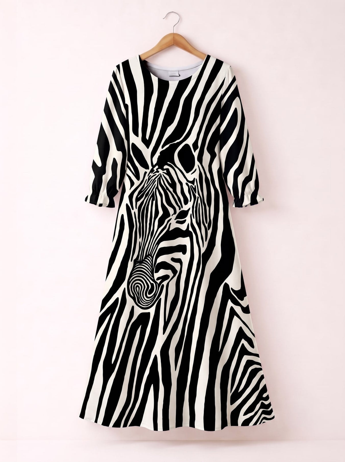'Punda' Long Sleeve Maxi Dress