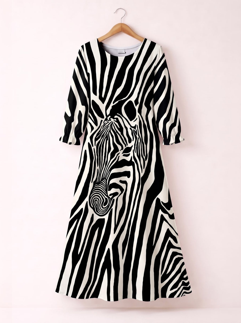 'Punda' Long Sleeve Maxi Dress
