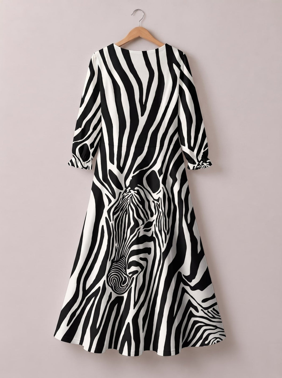 'Punda' Long Sleeve Maxi Dress
