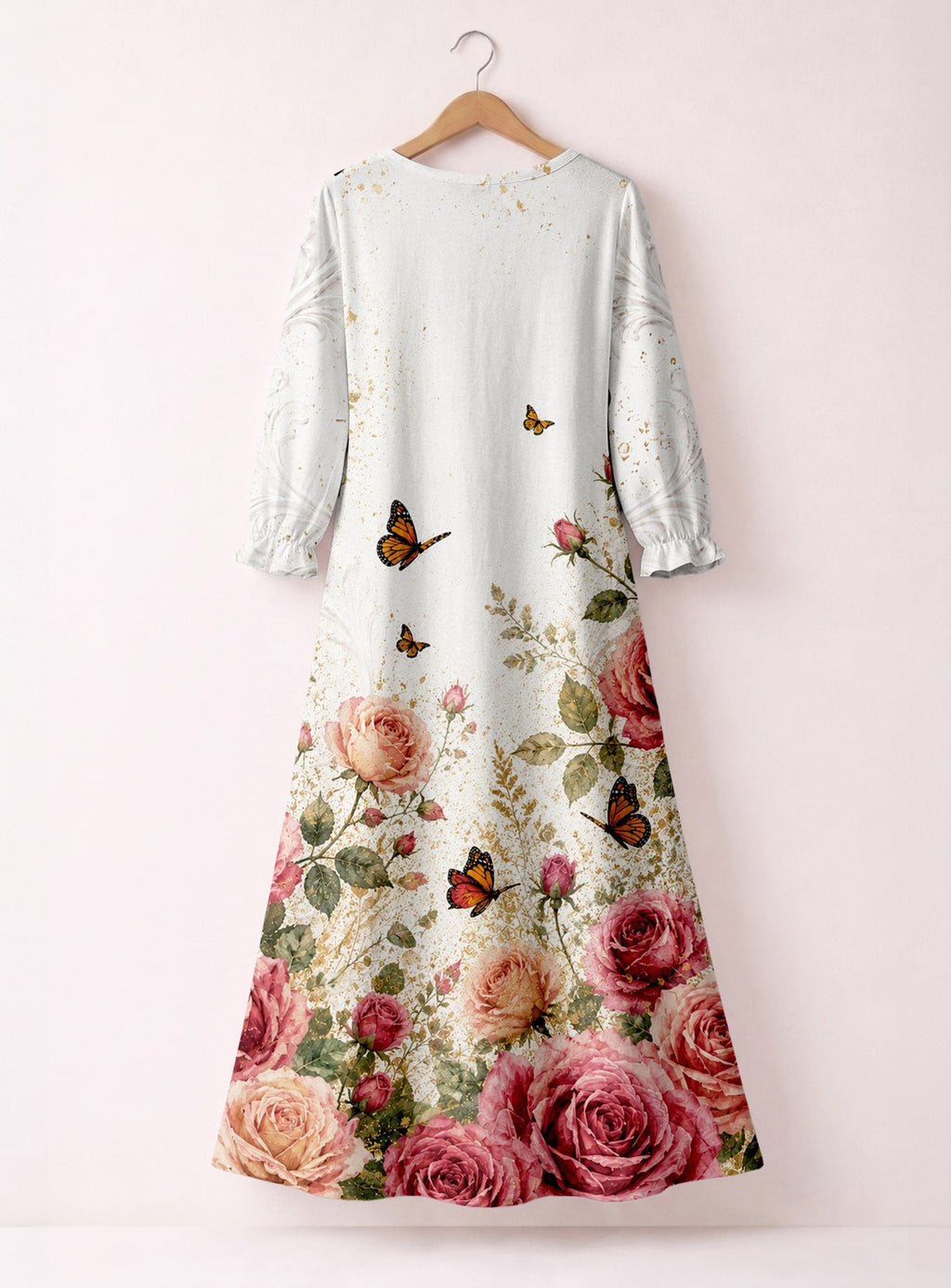 'Tumaini' Long Sleeve Maxi Dress