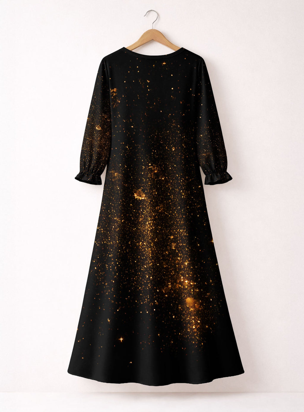 'Tunu' Long Sleeve Maxi Dress