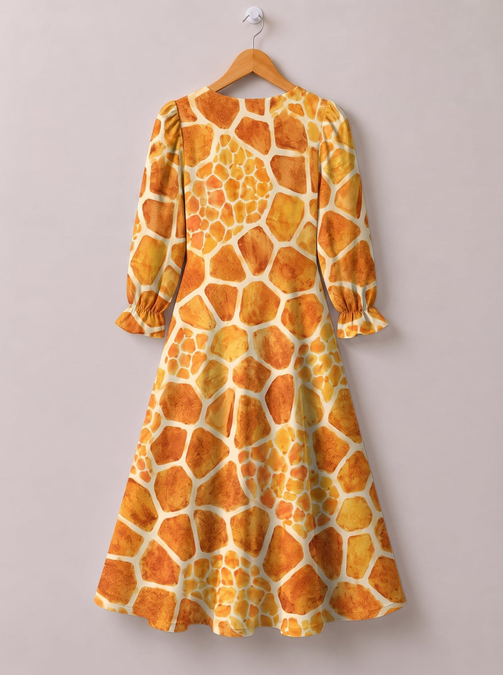 'Twiga' Long Sleeve Maxi Dress