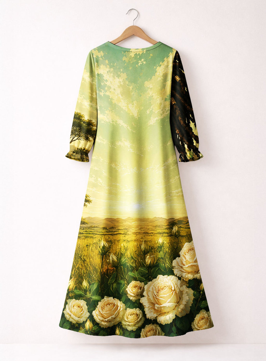 'Tulia' Long Sleeve Maxi Dress