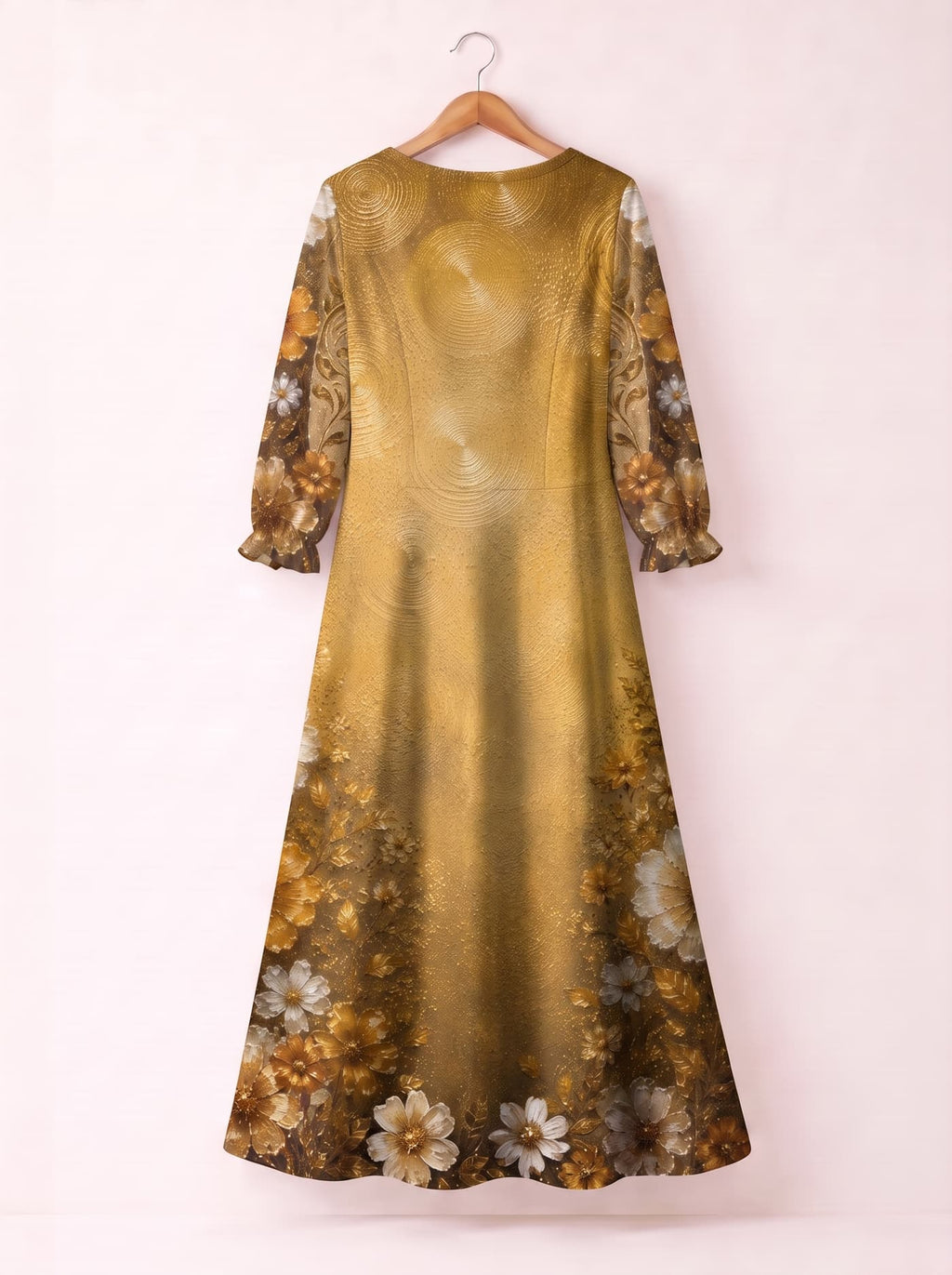'Shukrani' Long Sleeve Maxi Dress