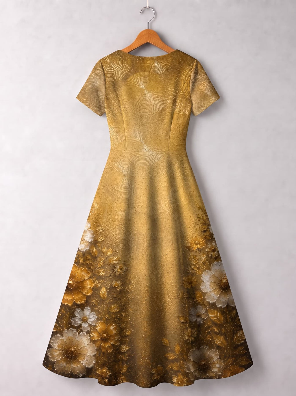 'Shukrani' Short Sleeve Maxi Dress