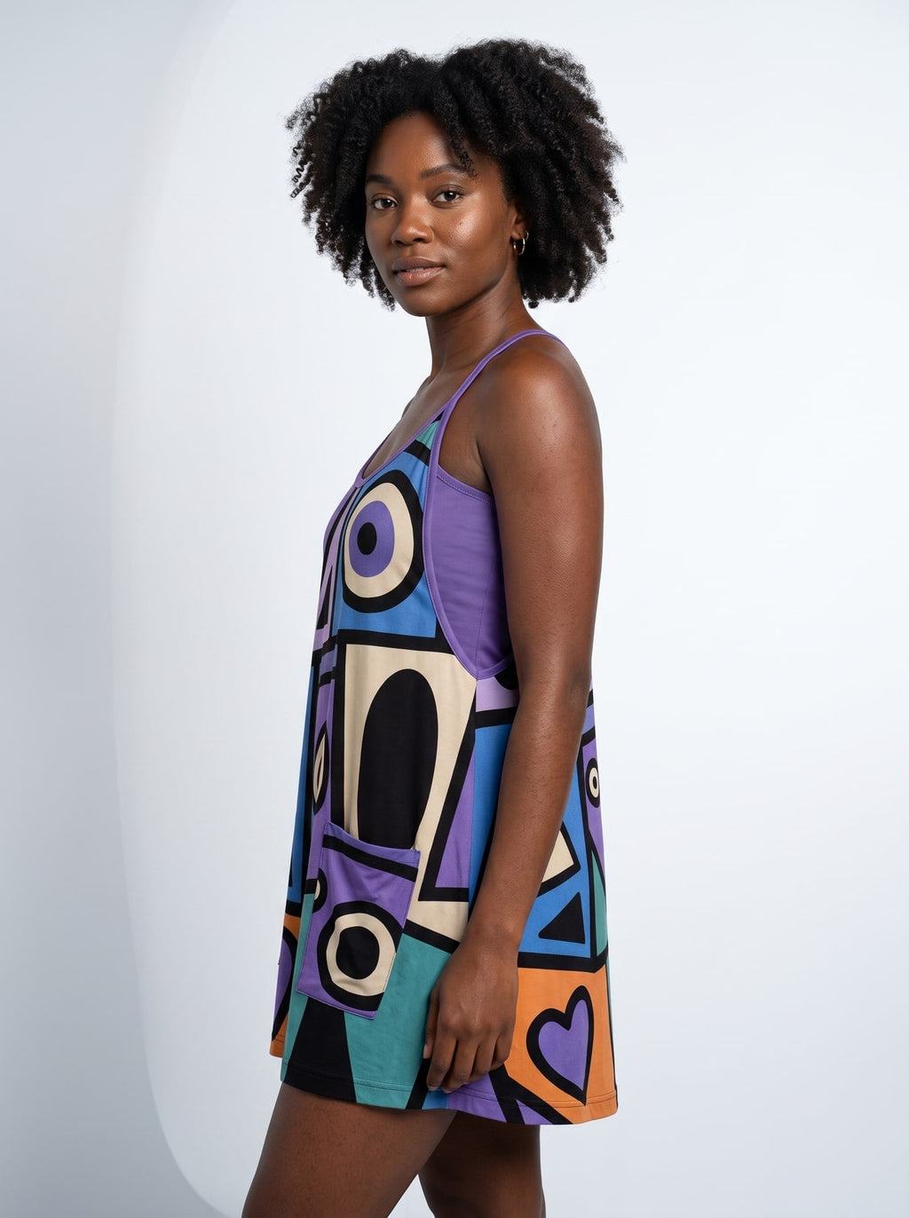 'Sanaa' Built-in Mini Dress