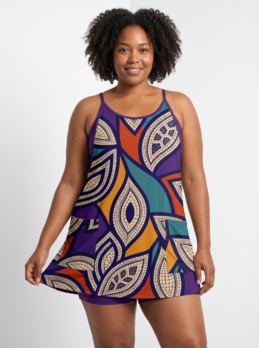 'Johari' Built-in Mini Dress