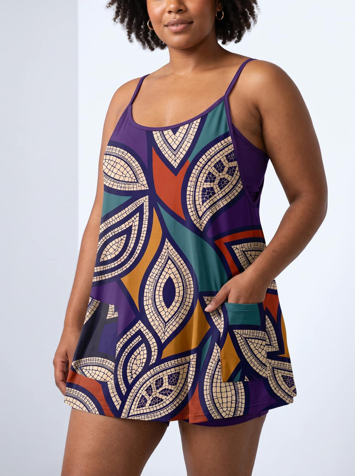 'Johari' Built-in Mini Dress