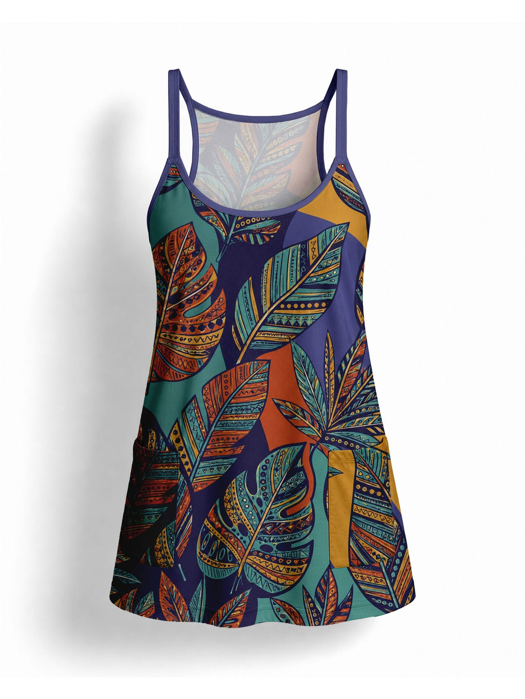 'Majani' Built-in Mini Dress