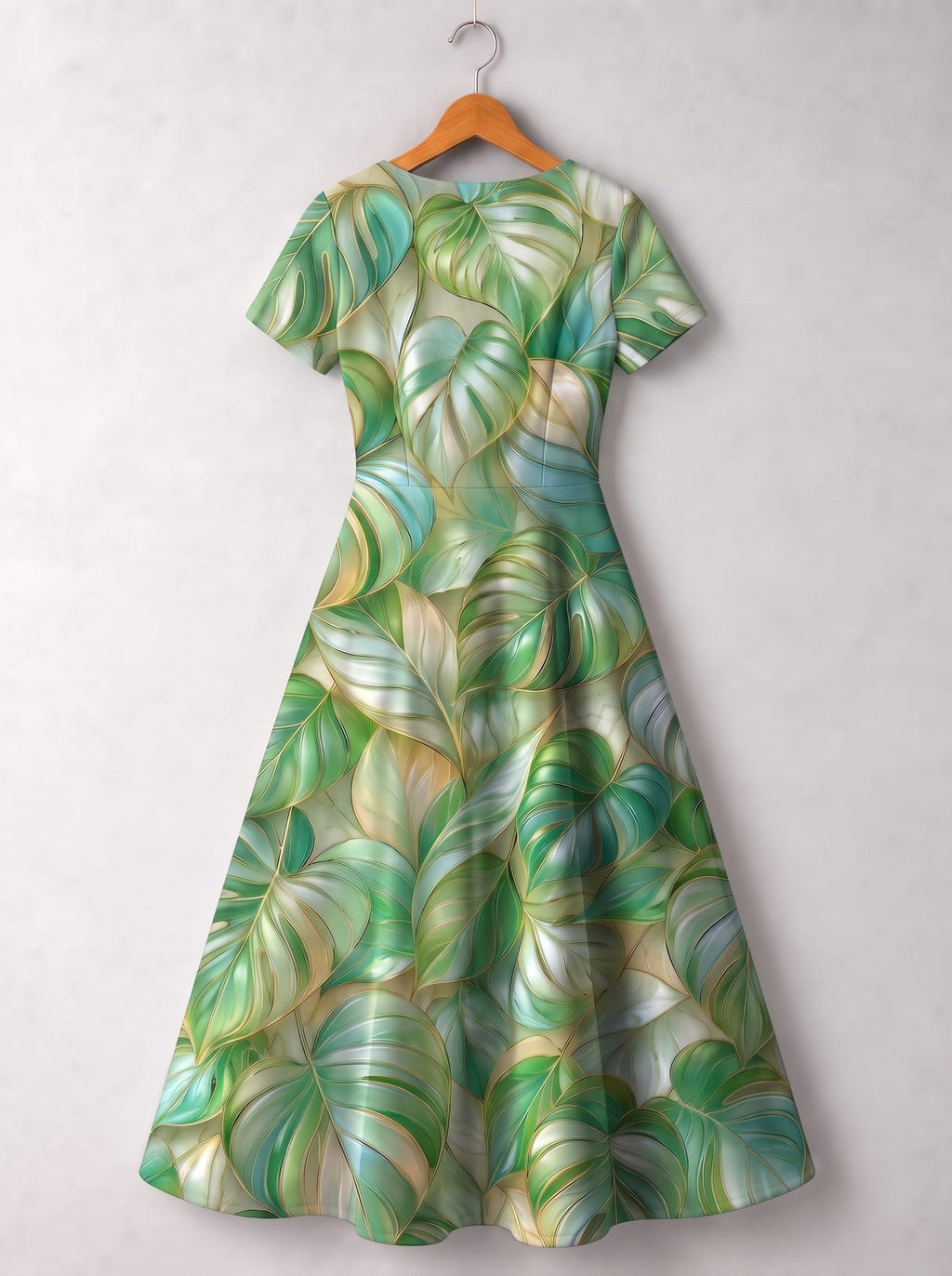 'Mwitu' Short Sleeve Maxi Dress