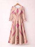 'Vito' Long Sleeve Maxi Dress