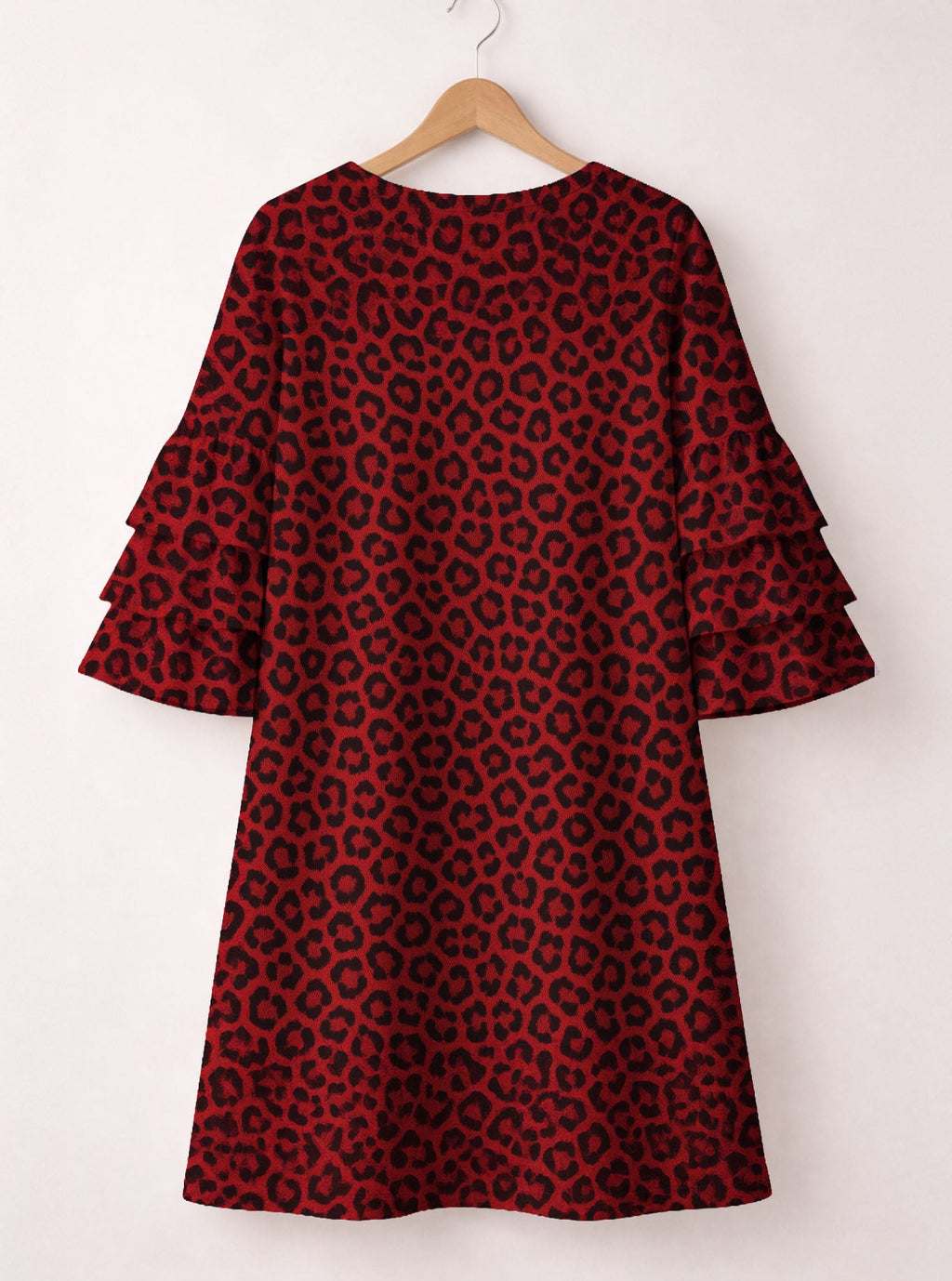 'Unstoppable' Stacked Ruffle Sleeve Dress