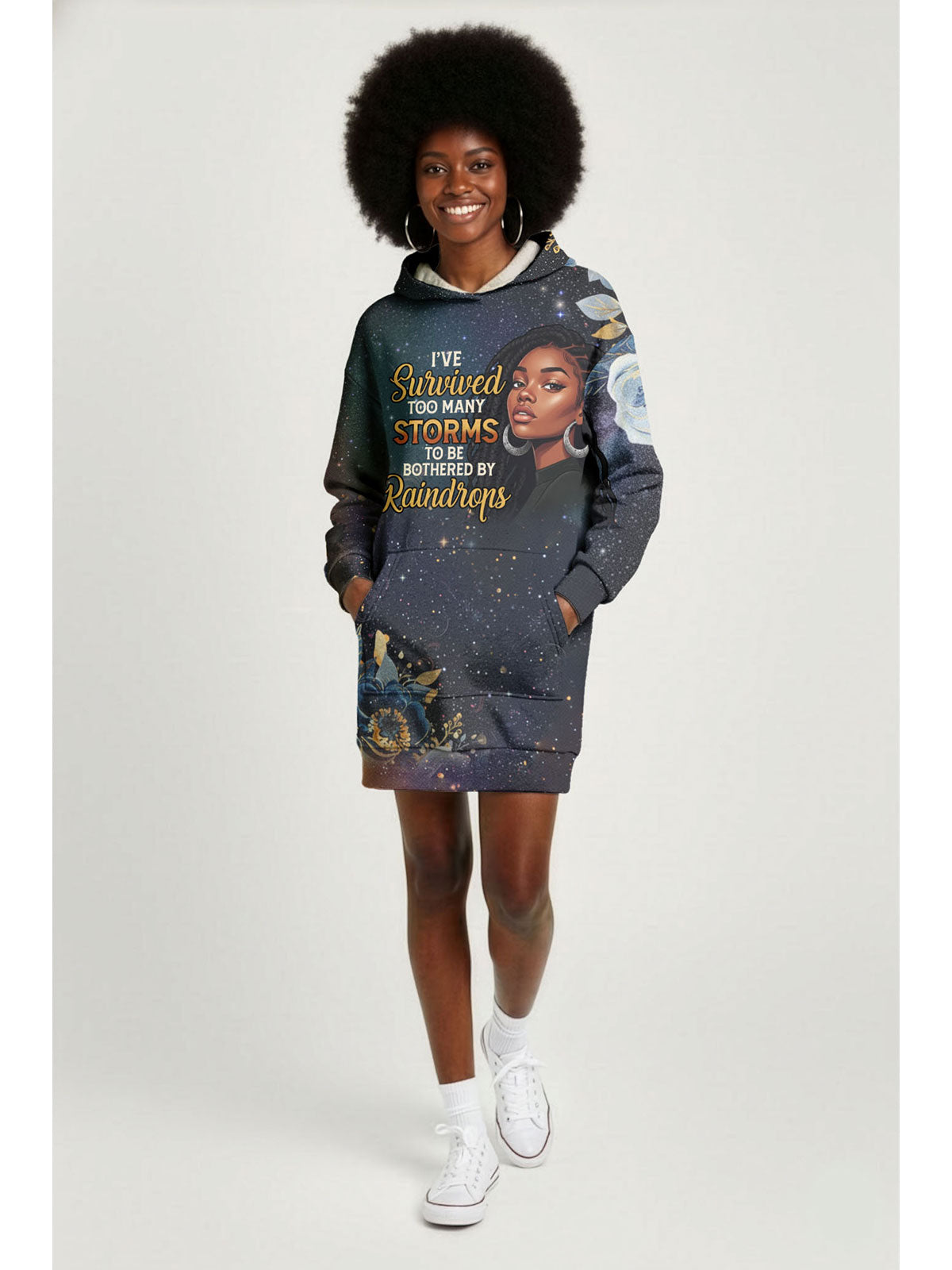 'Nyota' Hoodie Dress