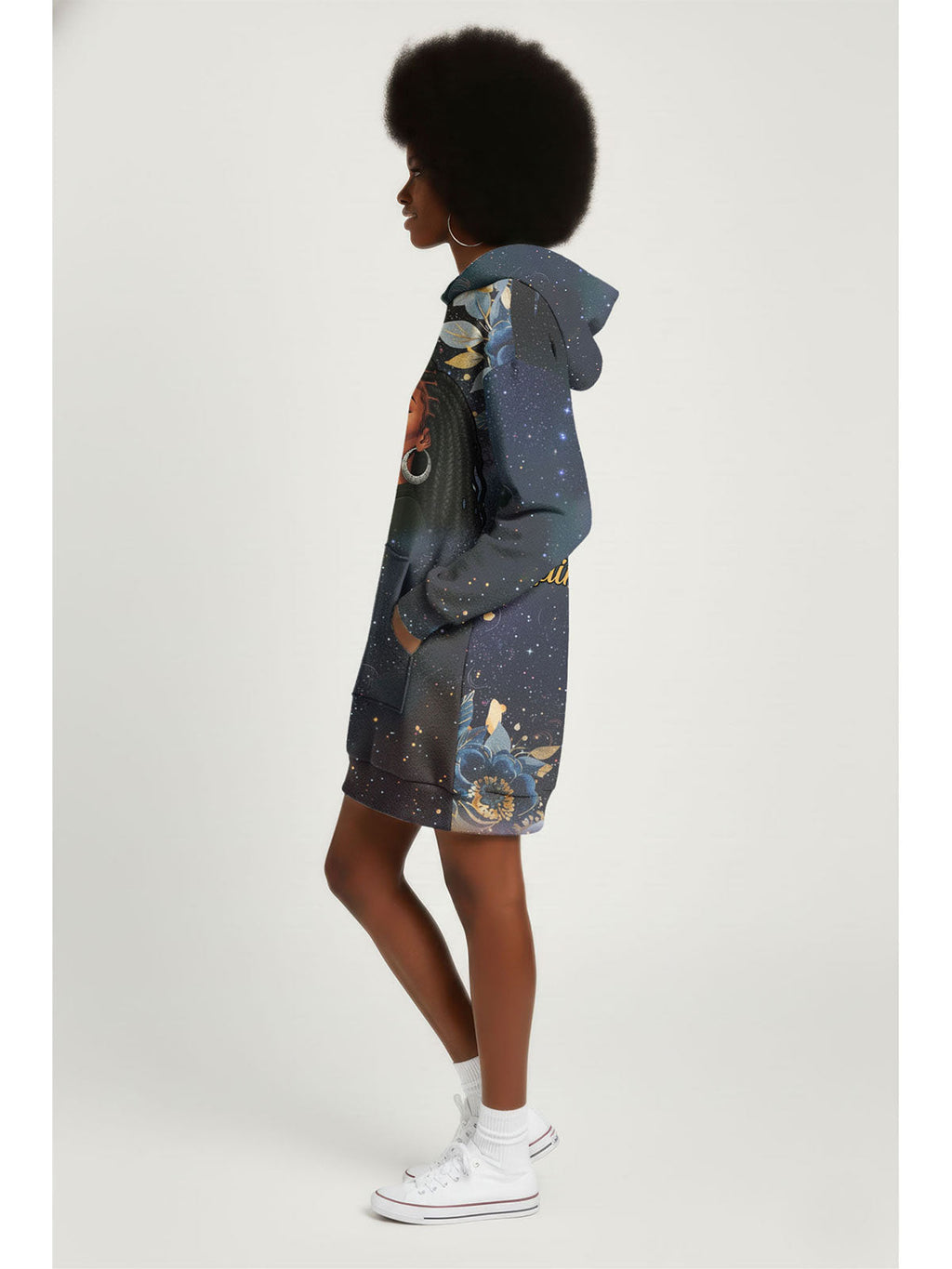 'Nyota' Hoodie Dress