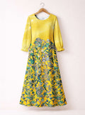 'Alfajiri' Long Sleeve Maxi Dress