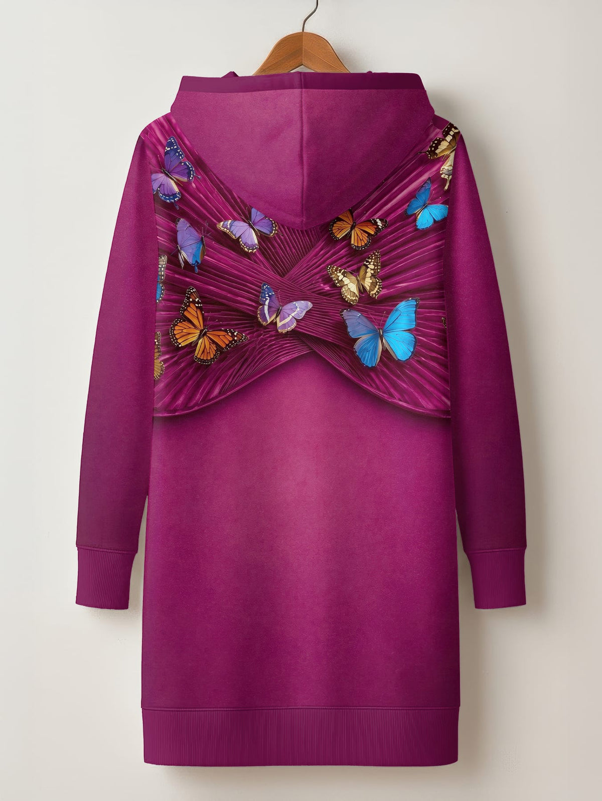 'Kipepeo' Hoodie Dress