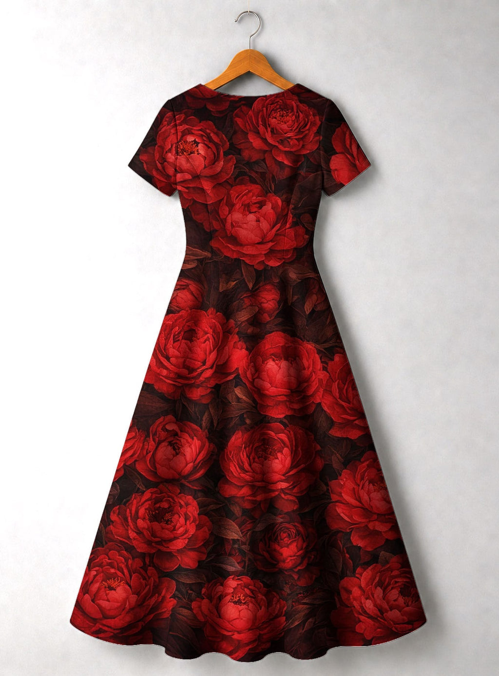 'Tosha' Short Sleeve Maxi Dress