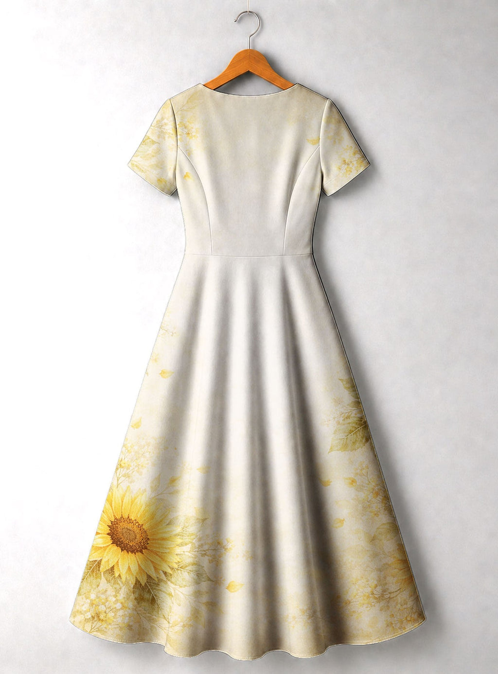 'Jua' Short Sleeve Maxi Dress