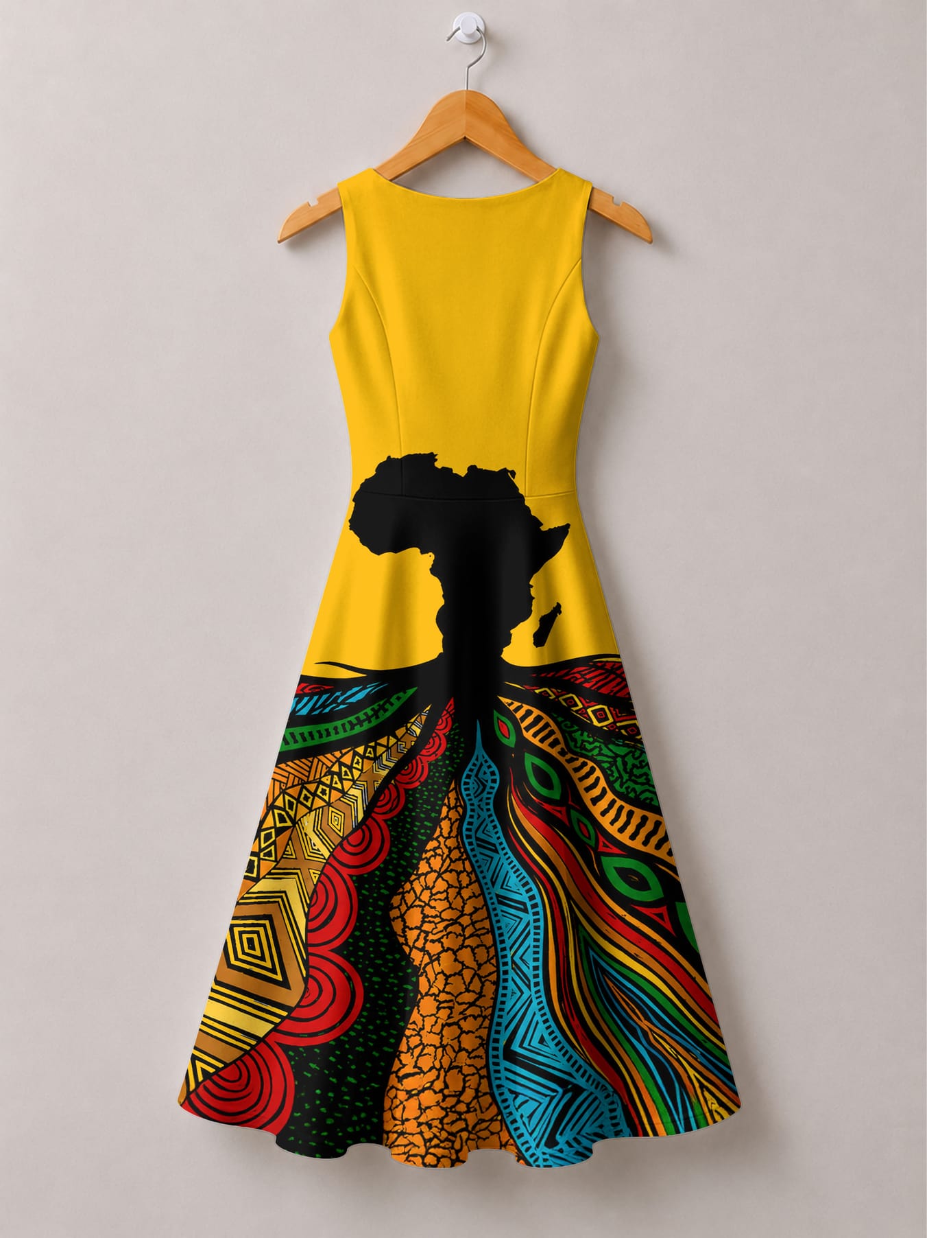 'Mzizi' Cotton Corset Dress
