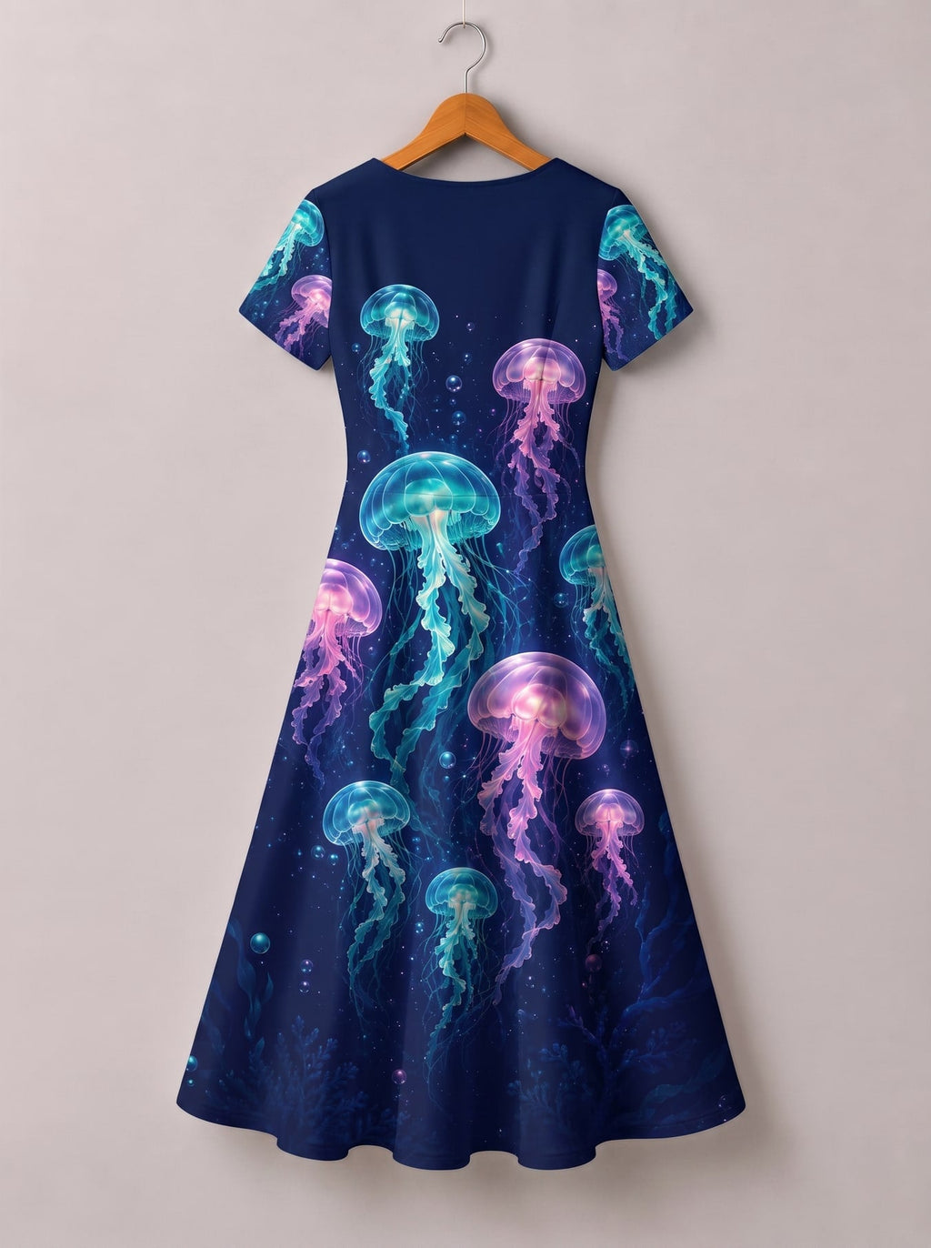 'Bahari' Short Sleeve Maxi Dress