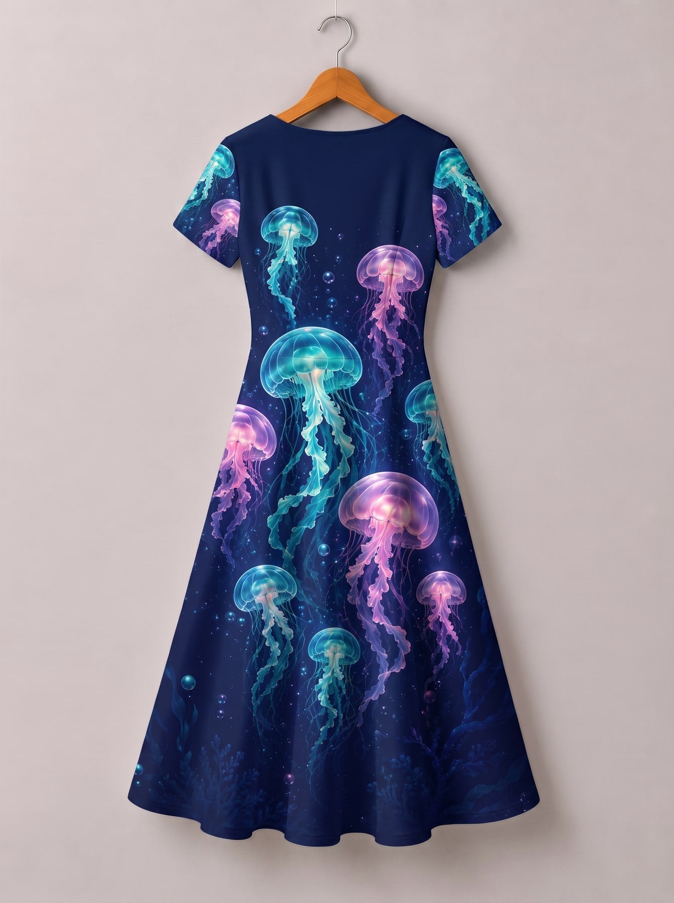 'Bahari' Short Sleeve Maxi Dress