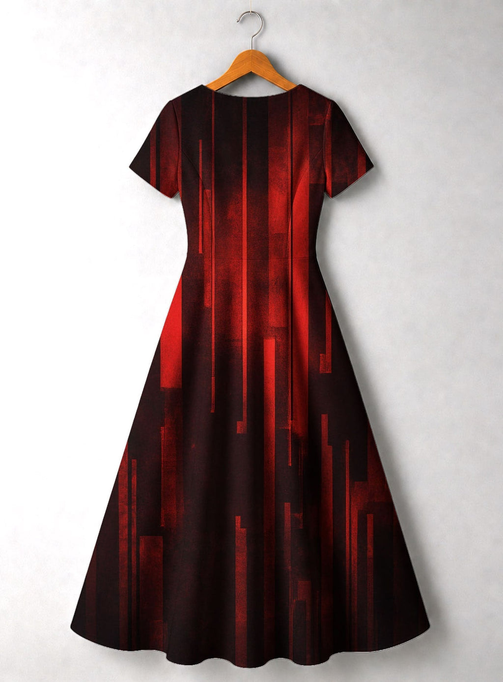 'Asante' Short Sleeve Maxi Dress