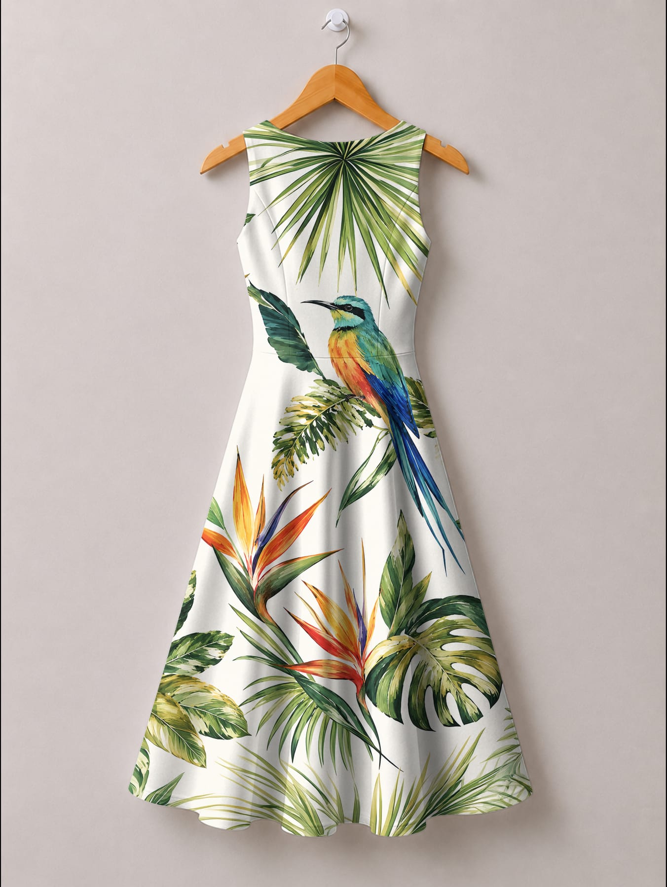 'Ndege' Cotton Corset Dress