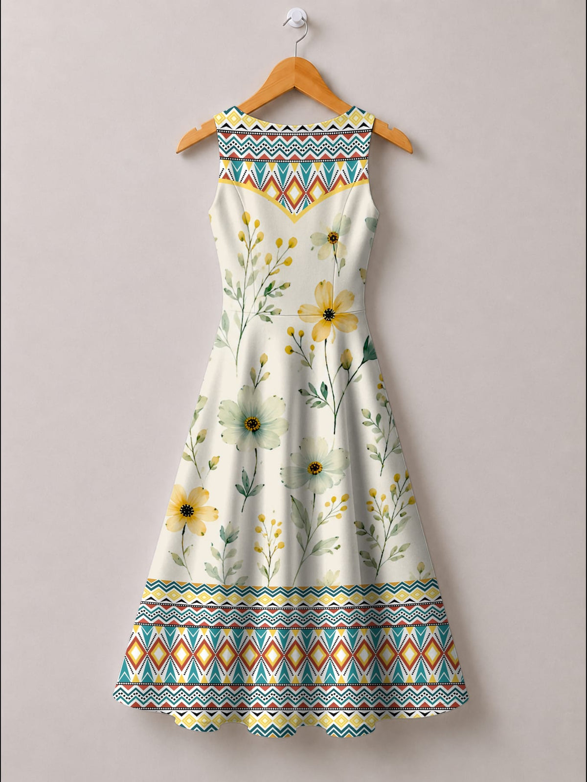 'Alizeti' Cotton Corset Dress
