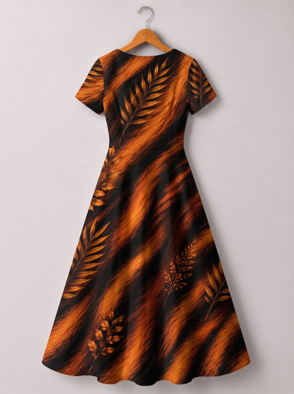 'Moto' Short Sleeve Maxi Dress