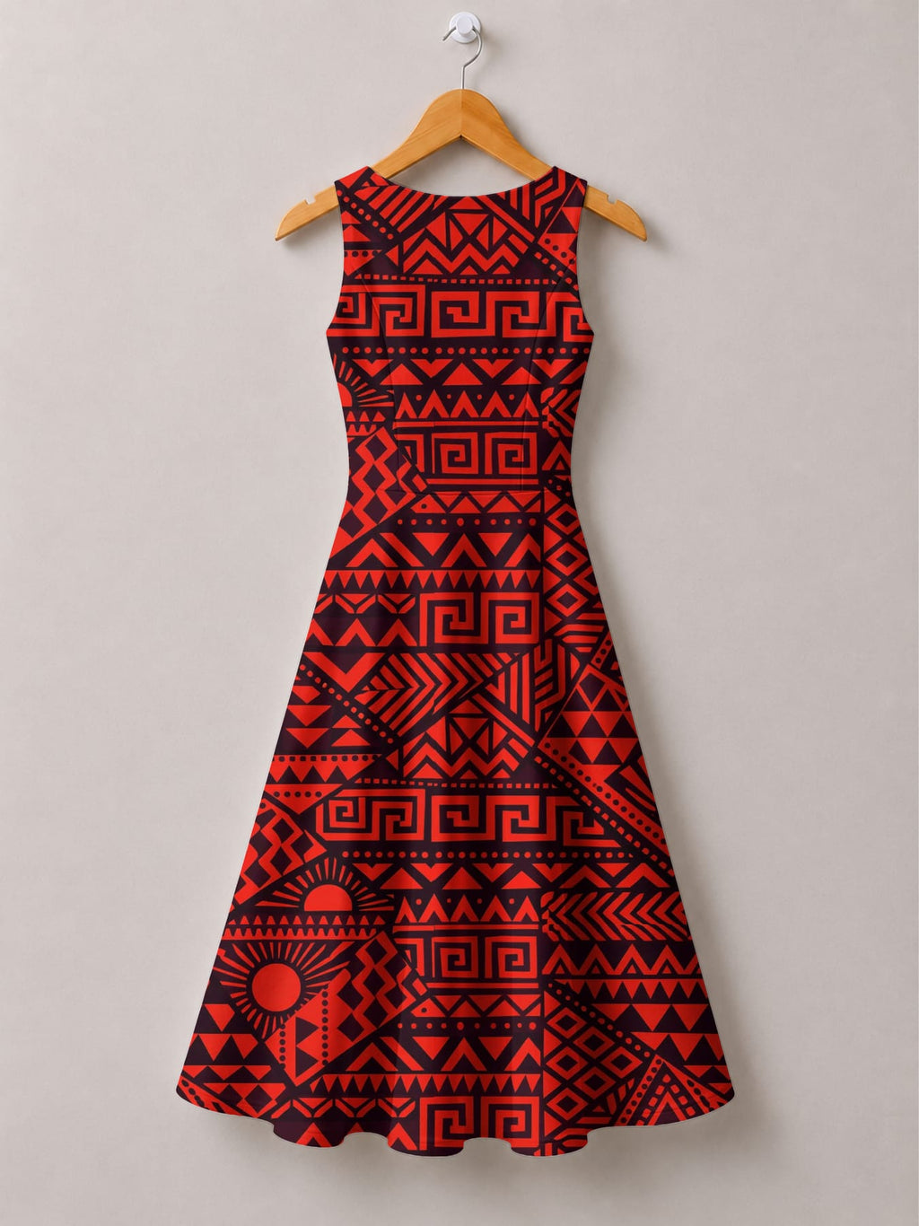 'Shaka' Burgundy Corset Dress