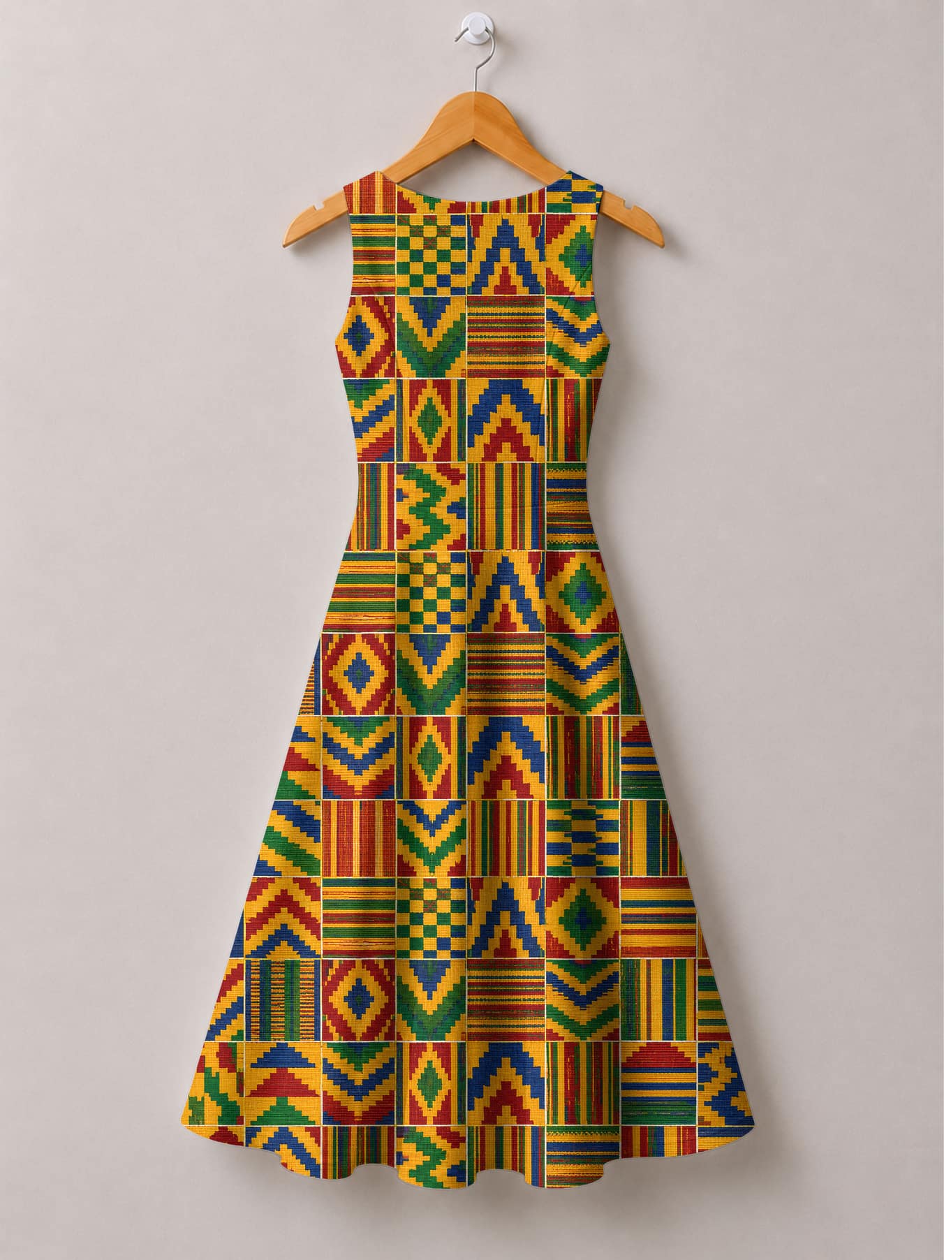 'Kumasi' Cotton Corset Dress
