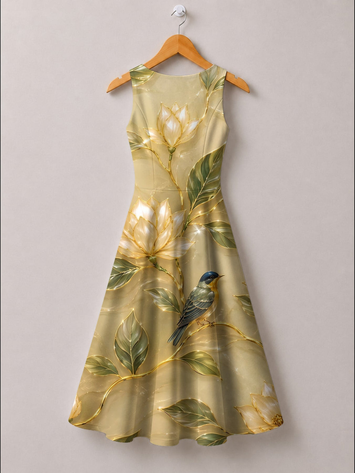'Dhahabu' Cotton Corset Dress