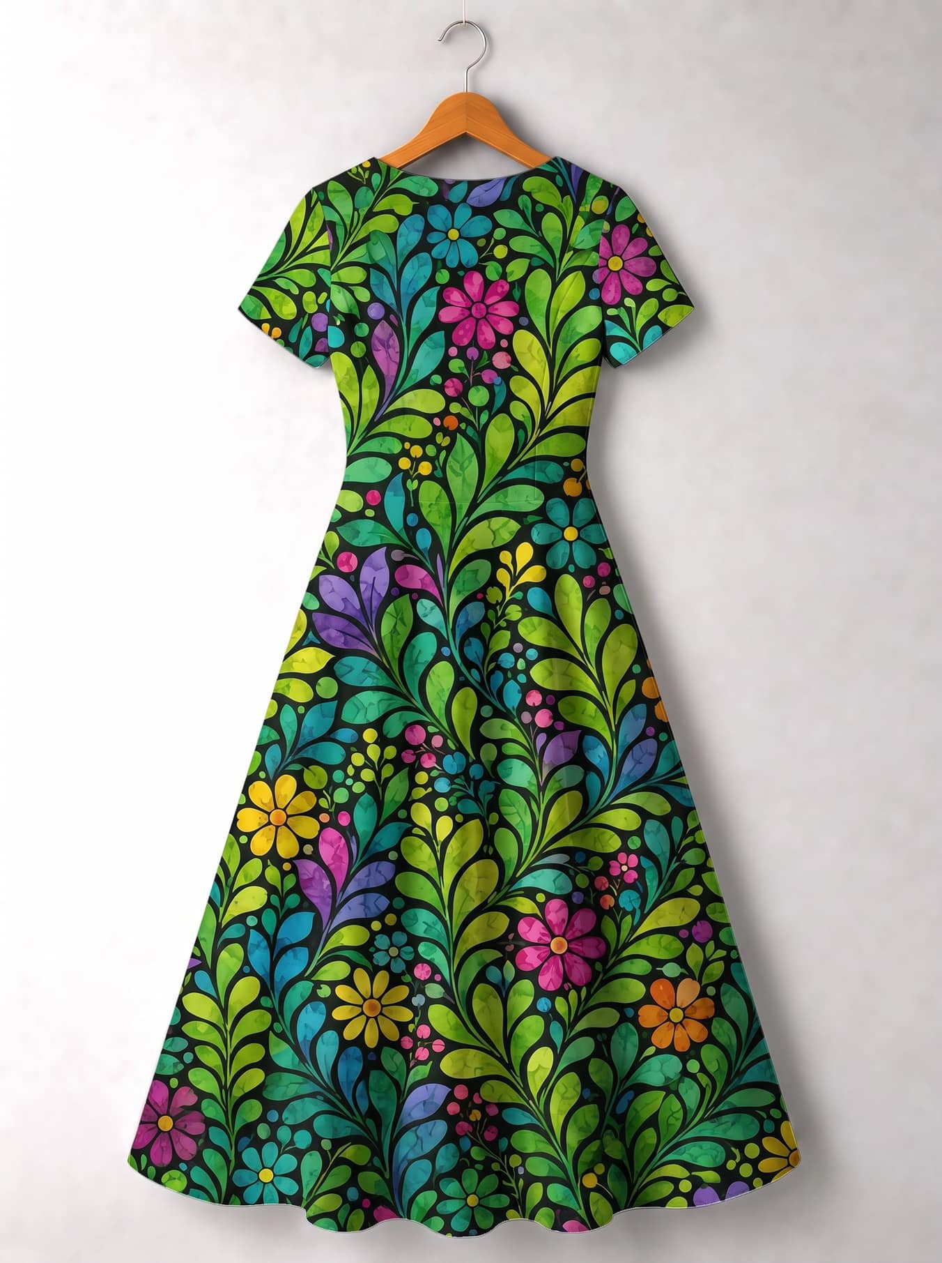 'Zumaridi' Short Sleeve Maxi Dress