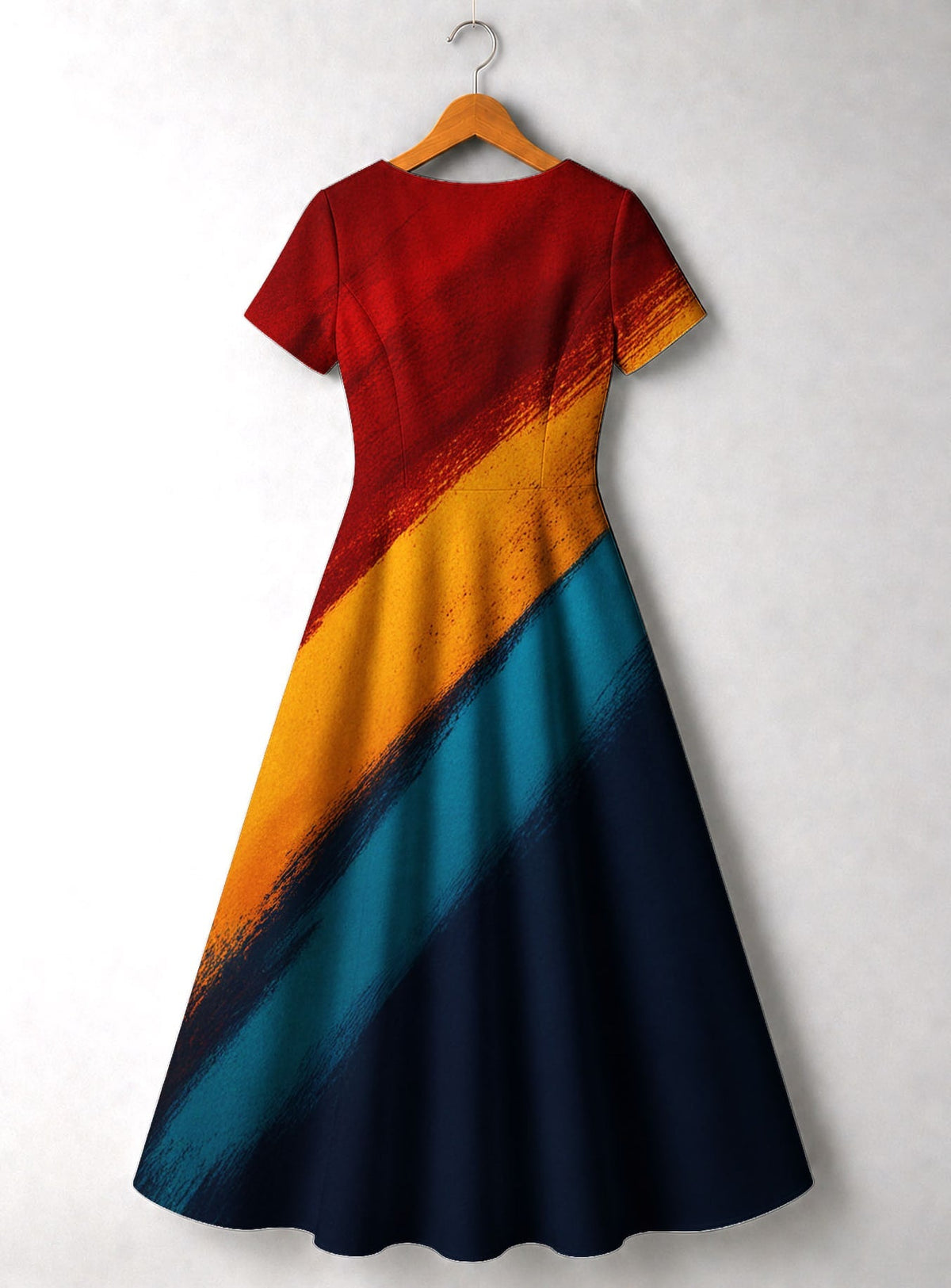 'Nala' Short Sleeve Maxi Dress