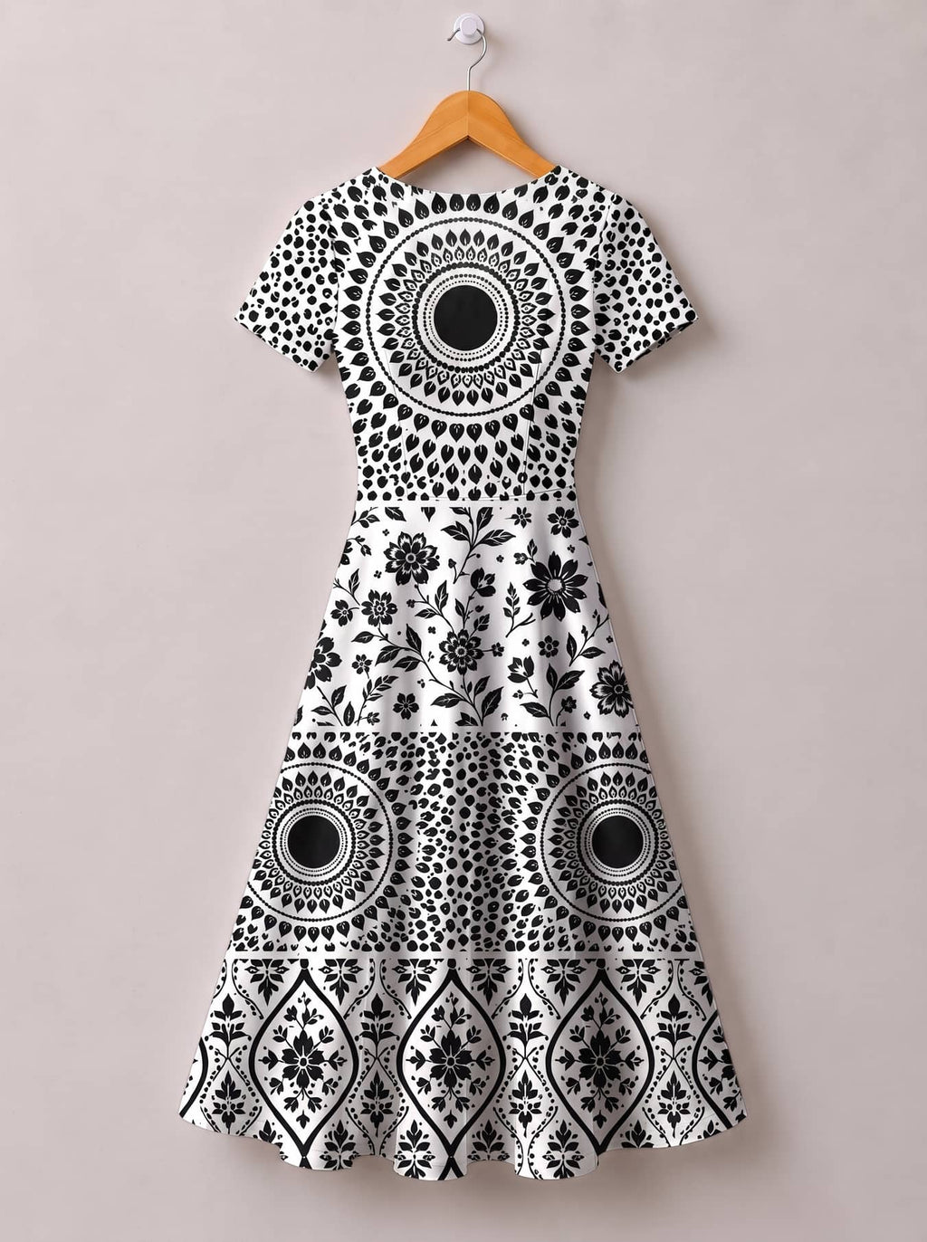 'Mwanga' Short Sleeve Maxi Dress