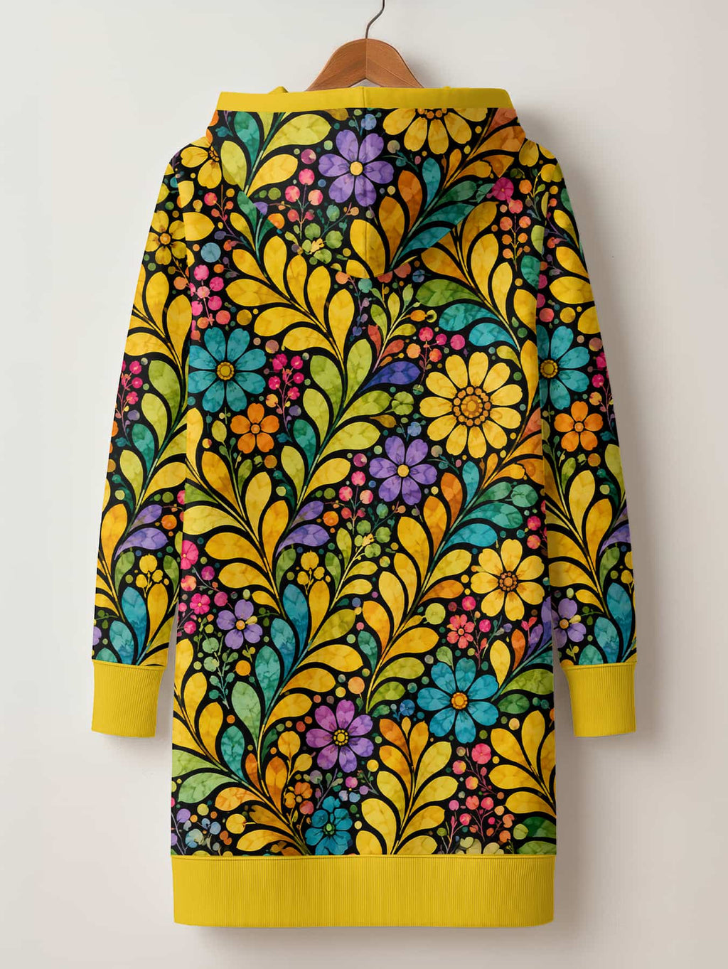 'Njano' Hoodie Dress